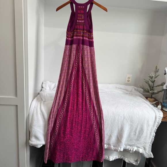 Athleta Rio Maxi Racerback Dress | Raspberry Persia | XS - Picture 2 of 8